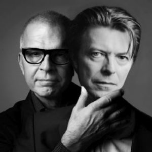 Tony Visconti and David Bowie
