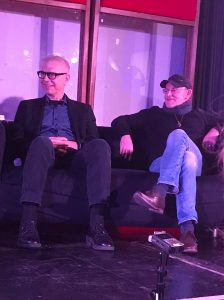 Tony Visconti and Mick Woody Woodmansey