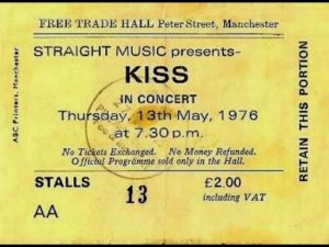 Kiss Manchester 1976