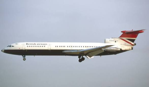 British Airways Trident Three