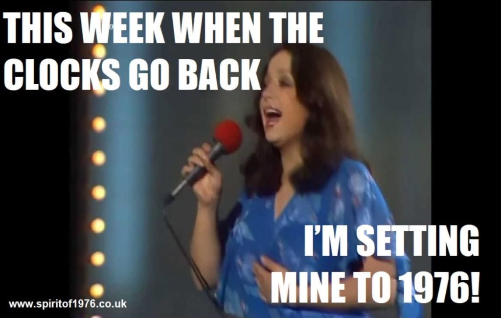This Week When the Clocks Go Back